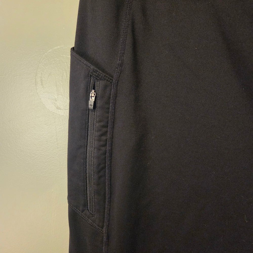 Eddie Bauer‎ Women's Fleece Lined Legging Size L High Waist Black Pockets - Picture 6 of 9